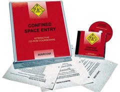 Marcom - Confined Space Entry, Multimedia Training Kit - 45 min Run Time CD-ROM, English & Spanish - Americas Tooling