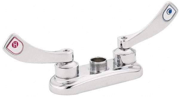 Moen - Wrist Blade Handle, Commercial Bathroom Faucet - Two Handle, No Drain, No Spout - Americas Tooling