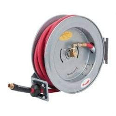 PRO-SOURCE - 35' Spring Retractable Hose Reel - 300 psi, Hose Included - Americas Tooling