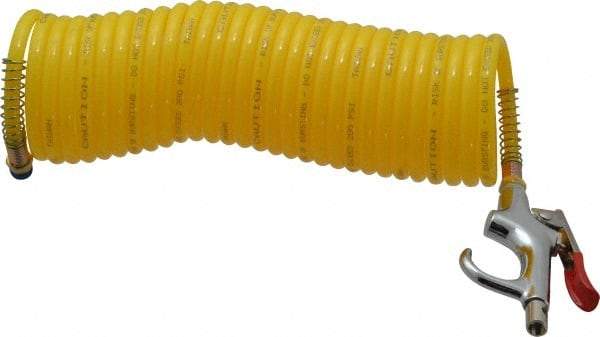 Value Collection - 1/4" ID Thumb Lever Air Gun - 25' Nylon Hose - Americas Tooling