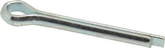 Value Collection - 3/16" Diam x 1-1/2" Long Extended Prong Cotter Pin - Grade 2, Zinc-Plated, Steel - Americas Tooling