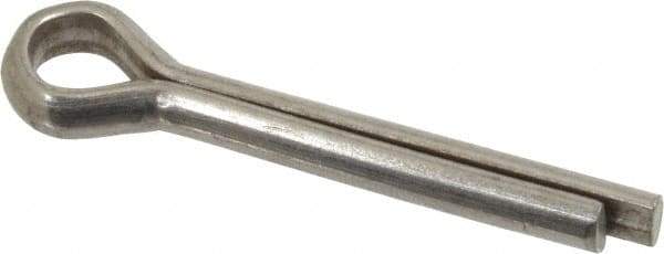 Value Collection - 1/4" Diam x 1-1/2" Long Extended Prong Cotter Pin - Grade 2, Zinc-Plated, Steel - Americas Tooling