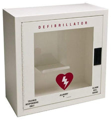 Allegro - Metal Defibrillator Case - 20-1/4 Inch Wide x 20-1/4 Inch High x 9-1/4 Inch Deep, Wall Mount - Americas Tooling