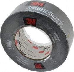 3M - 2" x 55m Black Duct Tape - 8.1 mil, Rubber Adhesive, Polyethylene Film Backing, 32 Lb/ln Tensile Strength, 200°F Max, Series 3900 - Americas Tooling