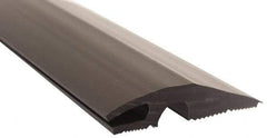 Pemko - 36" Long x 3-7/16" Wide x 3/4" High, Carpet-VCT Vinyl Threshold - Vinyl Black Finish - Americas Tooling