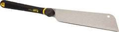 Stanley - 9" Steel Blade Single Edge Pull Saw - Ergonomic Glass-Filled Nylon, ABS, TPE Handle with Cushion Grip, 23-1/2" OAL - Americas Tooling