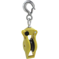 Campbell - Blocks & Pulleys Type: Utility Block Rope Type: Fibrous - Americas Tooling