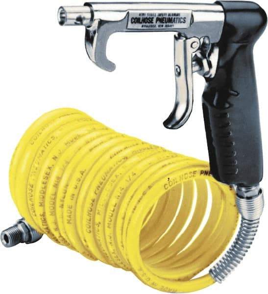 Coilhose Pneumatics - 1/4" ID Pistol Grip Blow Gun - 15' Long Hose - Americas Tooling