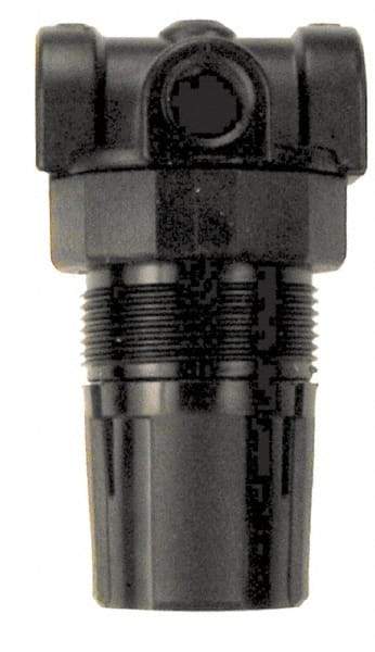 Coilhose Pneumatics - 1/8 NPT Port, 9 CFM, Zinc Miniature Regulator - 0 to 50 psi Range, 250 Max psi Supply Pressure, 1/8" Gauge Port Thread, 1-1/2" Wide x 2-7/8" High - Americas Tooling