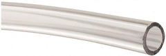 Made in USA - 3/8" ID x 1/2" OD, 1/16" Wall Thickness, Cut to Length (100' Standard Length) PVC Tube - Clear, 40 Max psi, 68 Shore A Hardness - Americas Tooling