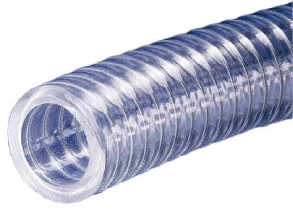 Kuriyama of America - 1-1/2" ID x 2" OD, 50' Long, PVC Tube - Clear, 100 Max psi - Americas Tooling