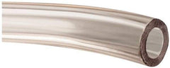 Made in USA - 5/16" ID x 1/2" OD, 3/32" Wall Thickness, Cut to Length (100' Standard Length) PVC Tube - Clear, 60 Max psi, 68 Shore A Hardness - Americas Tooling