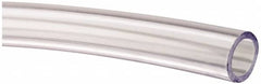 Made in USA - 1/2" ID x 11/16" OD, 3/32" Wall Thickness, Cut to Length (100' Standard Length) PVC Tube - Clear, 40 Max psi, 68 Shore A Hardness - Americas Tooling