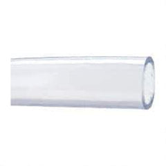 Made in USA - 1-1/2" ID x 1-7/8" OD, 3/16" Wall Thickness, Cut to Length (50' Standard Length) PVC Tube - Clear, 26 Max psi, 68 Shore A Hardness - Americas Tooling