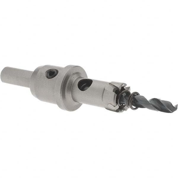 Value Collection - 5/8" Diam, 1" Cutting Depth, Hole Saw - Carbide-Tipped Saw - Americas Tooling