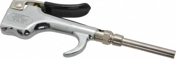 Coilhose Pneumatics - Safety Extension Tube Thumb Lever Blow Gun - 1/4 NPT, 3" Tube Length - Americas Tooling