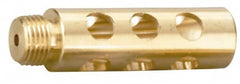 Coilhose Pneumatics - Blow Gun Safety Booster Nozzle - 1/8 NPSM, 1-1/2" Hose Length - Americas Tooling