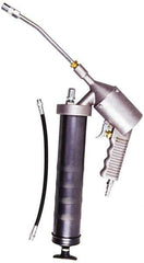 PRO-LUBE - 4,800 Max psi, Flexible Air-Operated Grease Gun - 14 oz Capacity, 1/8 Thread Outlet - Americas Tooling