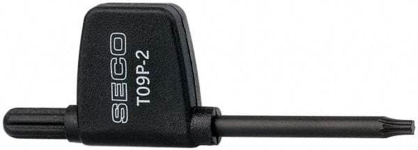 Seco - T9P Torx Plus Drive, Key and Driver for Indexable Tools - Compatible with Anvil Screws - Americas Tooling