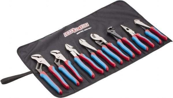 Channellock - 8 Piece Plier Set - Comes in Tool Roll - Americas Tooling