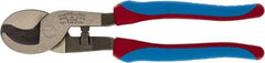 Channellock - 9" OAL, Cable Cutter - Oval/Curved Head, TPR-Rubber Overmold Handle - Americas Tooling