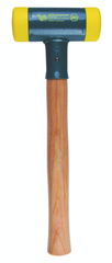 Dead Blow Recoilless Hammer -- 26 oz; Wood Handle; 1-5/8'' Head Diameter - Americas Tooling