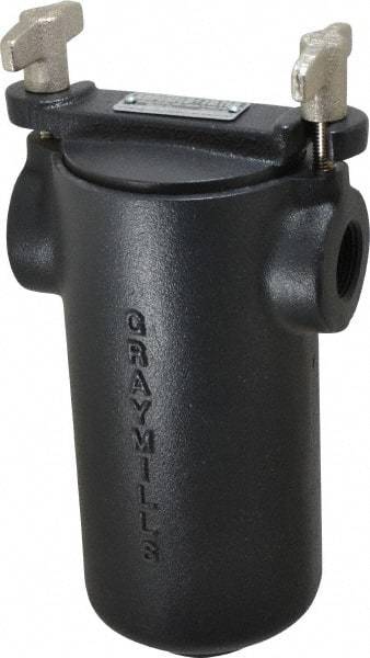 Graymills - 1 Outlet Size, Pump Filter - 11-3/4 Long, 30 Mesh - Americas Tooling