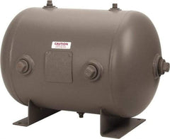 Made in USA - 19 Gallon, 200 Max psi Universal Horizontal Tank - 1-1/2" Inlet, 25" Tank Length x 16" Tank Diam - Americas Tooling