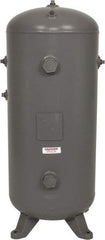 Made in USA - 30 Gallon, 200 Max psi Vertical Tank - 1-1/2" Inlet, 38" Tank Length x 16" Tank Diam - Americas Tooling