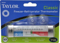 Taylor - Cooking & Refrigeration Thermometers Type: Refrigeration Thermometer Maximum Temperature (F): 60 - Americas Tooling