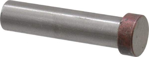 Dayton Lamina - 1/2" Head Diam, 3/8" Shank Diam, Basic Head, A2 Grade Tool Steel, Solid Mold Die Blank & Punch - 3/16" Head Height, 1-3/4" OAL, Blank Punch, Regular (KPB) Series - Americas Tooling