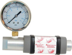 Hedland - 1/4" NPTF Port Compressed Air & Gas Flowmeter - 600 Max psi, 10 SCFM, Anodized Aluminum - Americas Tooling