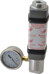 Hedland - 1/2" NPTF Port Compressed Air & Gas Flowmeter - 600 Max psi, 30 SCFM, Anodized Aluminum - Americas Tooling