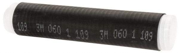 3M - 305mm Long, 2:1, EPDM Rubber Cold Shrink Electrical Tubing - Black - Americas Tooling