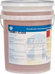 Master Fluid Solutions - Trim C320, 5 Gal Pail Cutting & Grinding Fluid - Synthetic, For Drilling, Form-Grinding, Reaming, Tapping - Americas Tooling