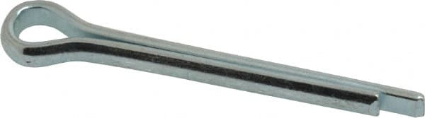 Value Collection - 1/4" Diam x 2" Long Extended Prong Cotter Pin - Grade 2, Zinc-Plated, Steel - Americas Tooling