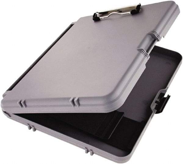 Saunders - 2-1/8" Long x 10-3/4" Wide, Clip Board - Charcoal & Gray - Americas Tooling