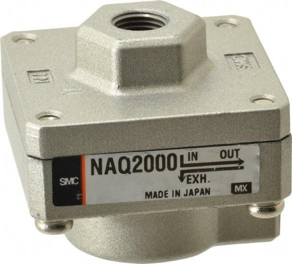 SMC PNEUMATICS - 1/8" NPTF Quick Exhaust Valve - 7 to 150 psi - Americas Tooling