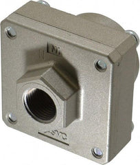 SMC PNEUMATICS - 3/8" NPTF Quick Exhaust Valve - 7 to 150 psi - Americas Tooling