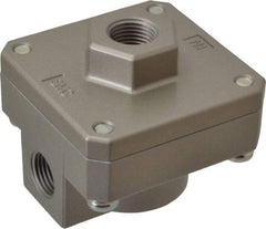 SMC PNEUMATICS - 1/2" NPTF Quick Exhaust Valve - 7 to 150 psi - Americas Tooling