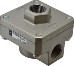 SMC PNEUMATICS - 3/4" NPTF Quick Exhaust Valve - 7 to 150 psi - Americas Tooling