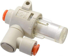 SMC PNEUMATICS - 1/4" Vacuum Suction Filter - 1.1 SCFM - Americas Tooling