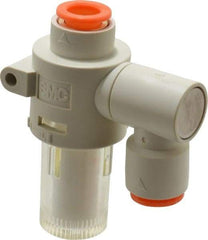 SMC PNEUMATICS - 3/8" Vacuum Suction Filter - 2.7 SCFM - Americas Tooling