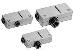 SMC PNEUMATICS - 1.3mm Nozzle High Pressure Vacuum Ejector Valve - 3/8" Tube Outside Diam Supply Port x 3/8" Tube Outside Diam Vacuum Port, 26 psi Pressure, 2.41 CFM Air Consumption & 1.41 CFM Max Suction Flow - Americas Tooling