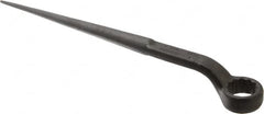 Proto - 1" 12 Point Spud Handle Box Wrench - Single End, 1-9/16" Head Diam x 11/16" Head Thickness, 12" OAL, Steel, Black Finish - Americas Tooling