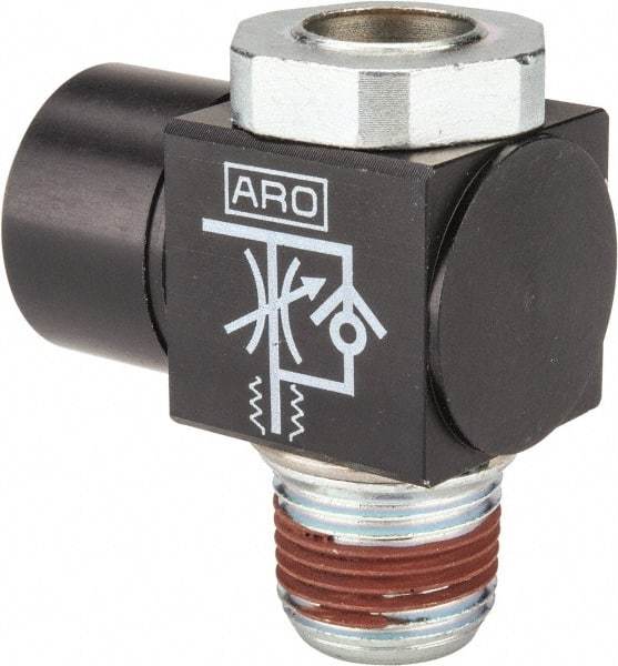 ARO/Ingersoll-Rand - 3/8" NPT Right Angle Flow Control Valve - Americas Tooling