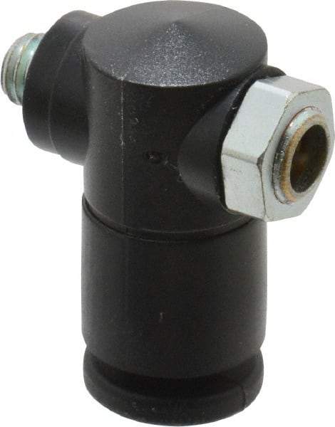 ARO/Ingersoll-Rand - 10-32 Male NPT x 5/32" Female NPT Right Angle Flow Control Valve - Americas Tooling