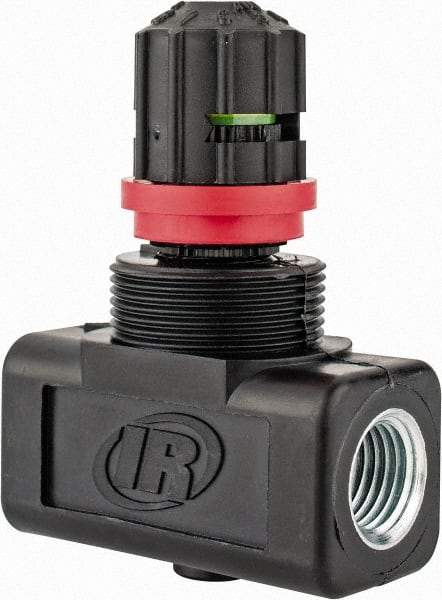 ARO/Ingersoll-Rand - 1/4" NPT Inline Flow Control Valve - 0 to 200 psi - Americas Tooling