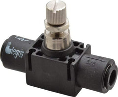 Legris - 3/8" Tube OD Inline Flow Control Valve - Americas Tooling