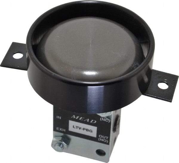 Mead - 0.24 CV Rate Ergonomic Low Stress Valve - 14 CFM, 125 Max psi, Panel Mount - Americas Tooling